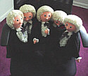 5 little Pertwee's all in a row